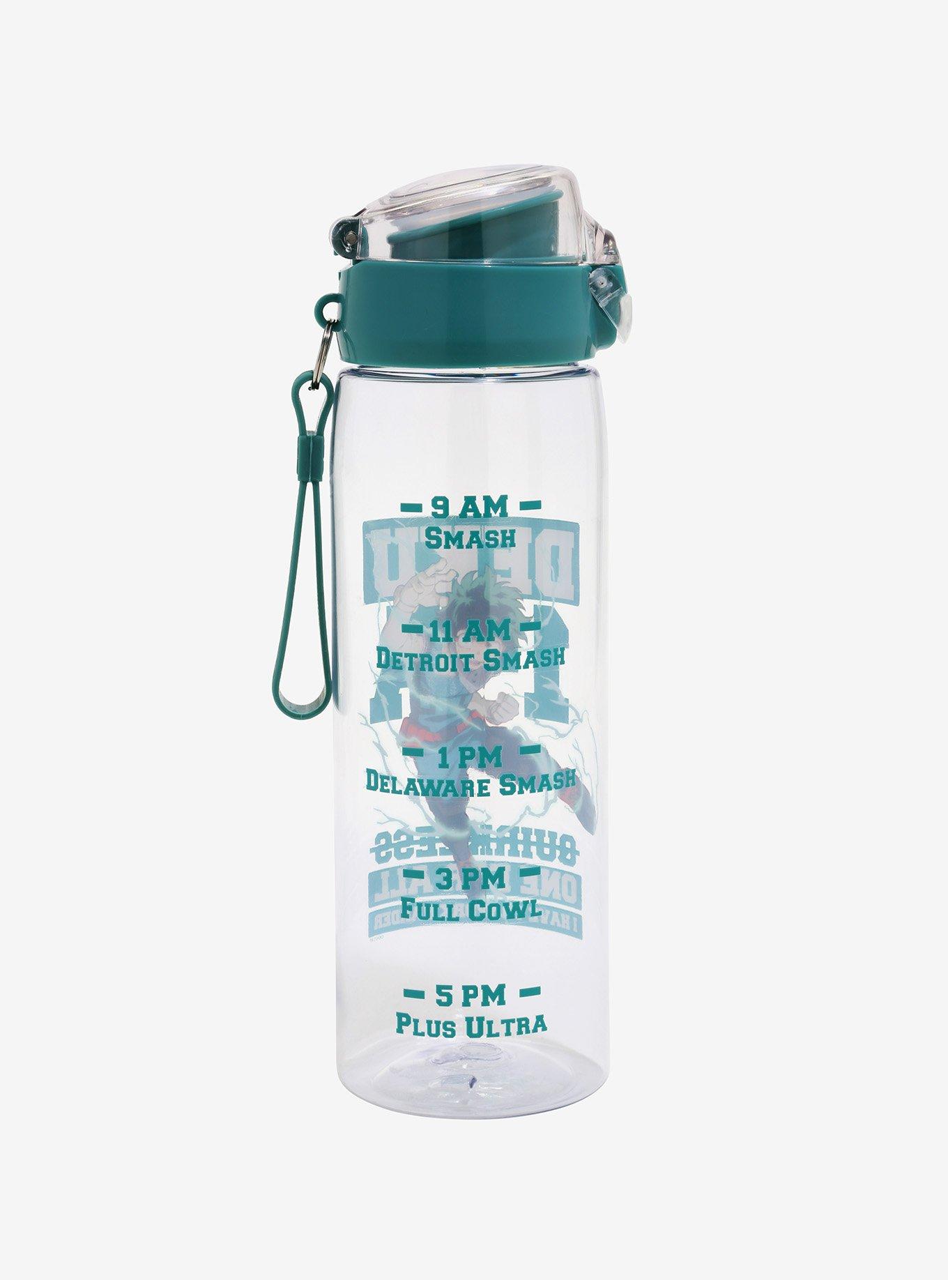 My Hero Academia Deku Hydration Tracking Water Bottle, , alternate