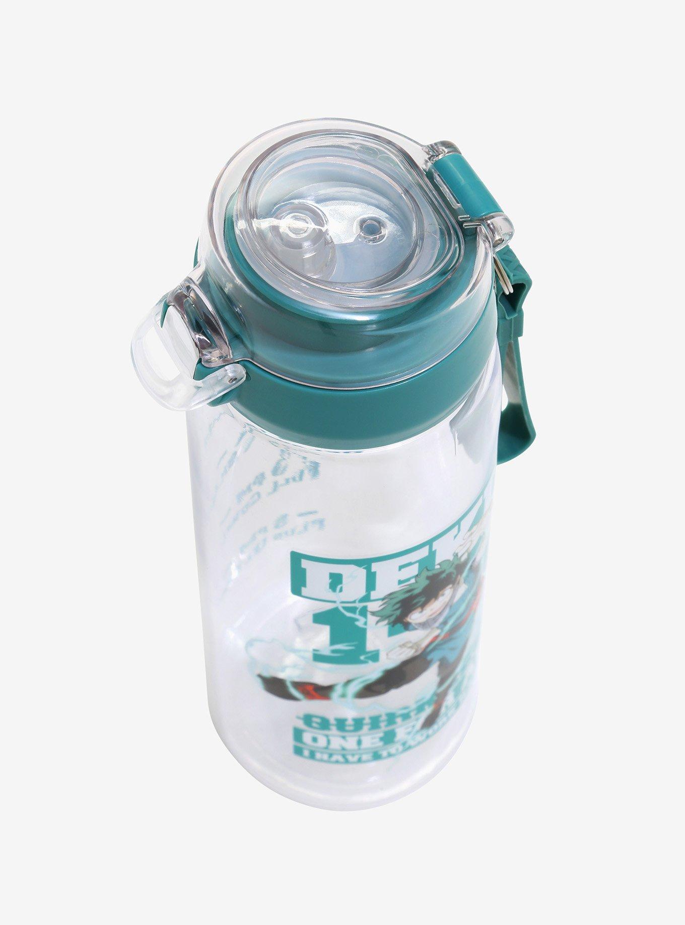 My Hero Academia Deku, One for All 25oz Plastic Water Bottle