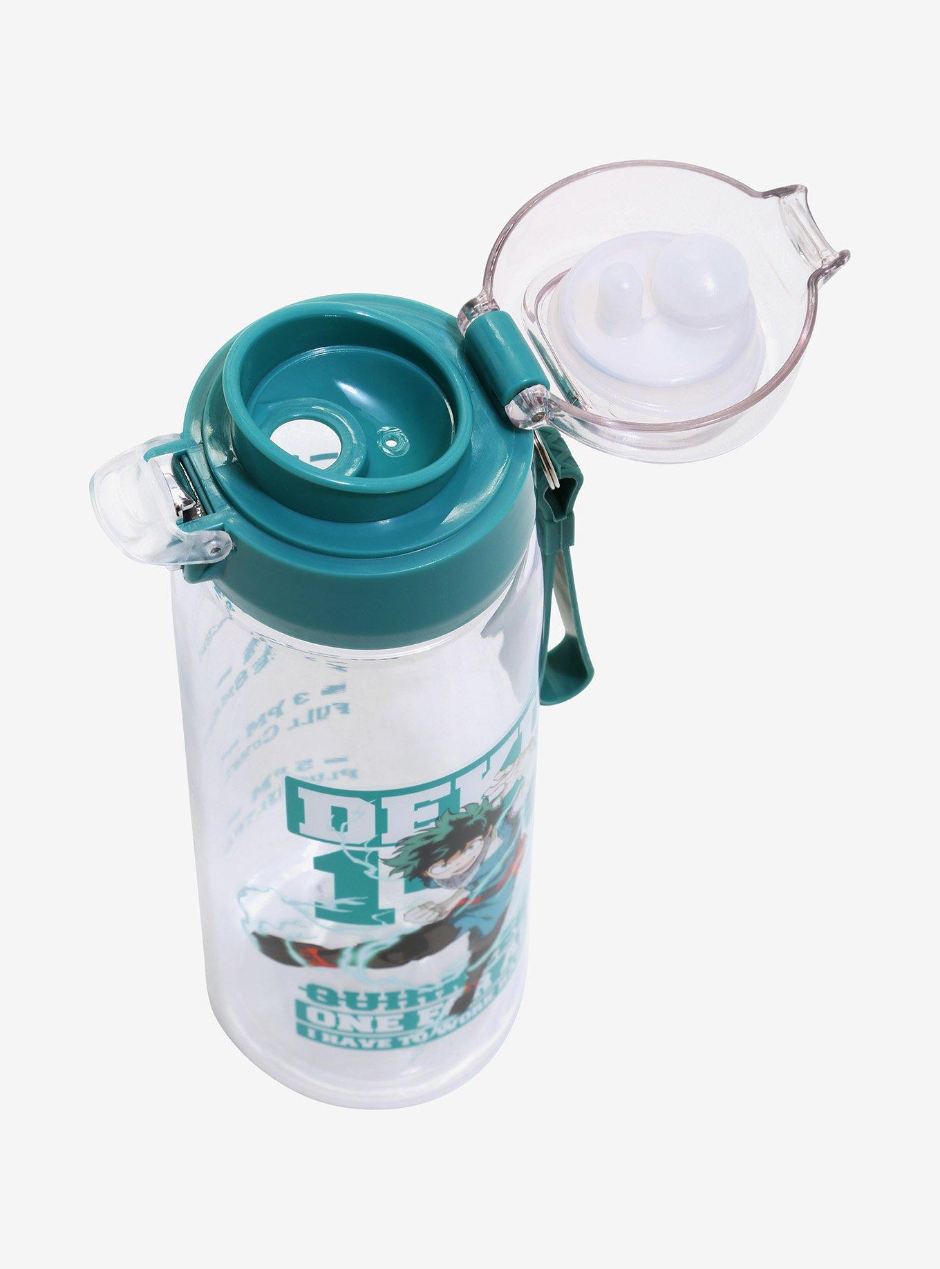 My Hero Academia Deku Hydration Tracking Water Bottle, , alternate