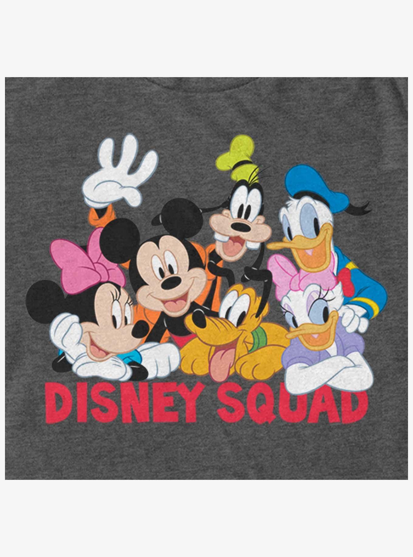 Disney Mickey Mouse Disney Squad T-Shirt, CHAR HTR, alternate