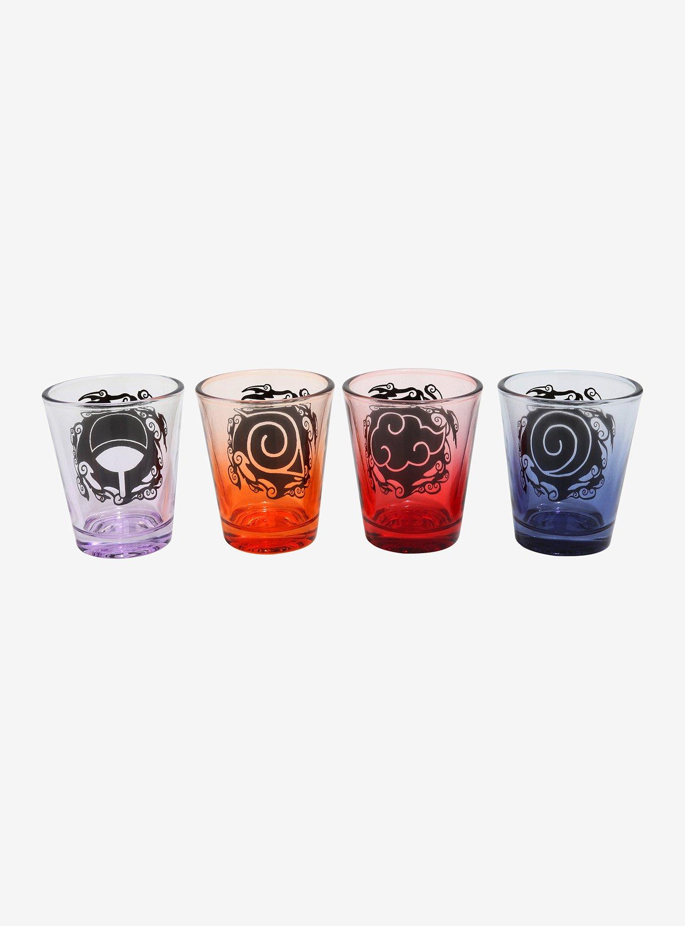 Naruto Shippuden Symbol Mini Glass Set, , alternate