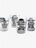 The Office Character Game Mini Glass Set, , alternate
