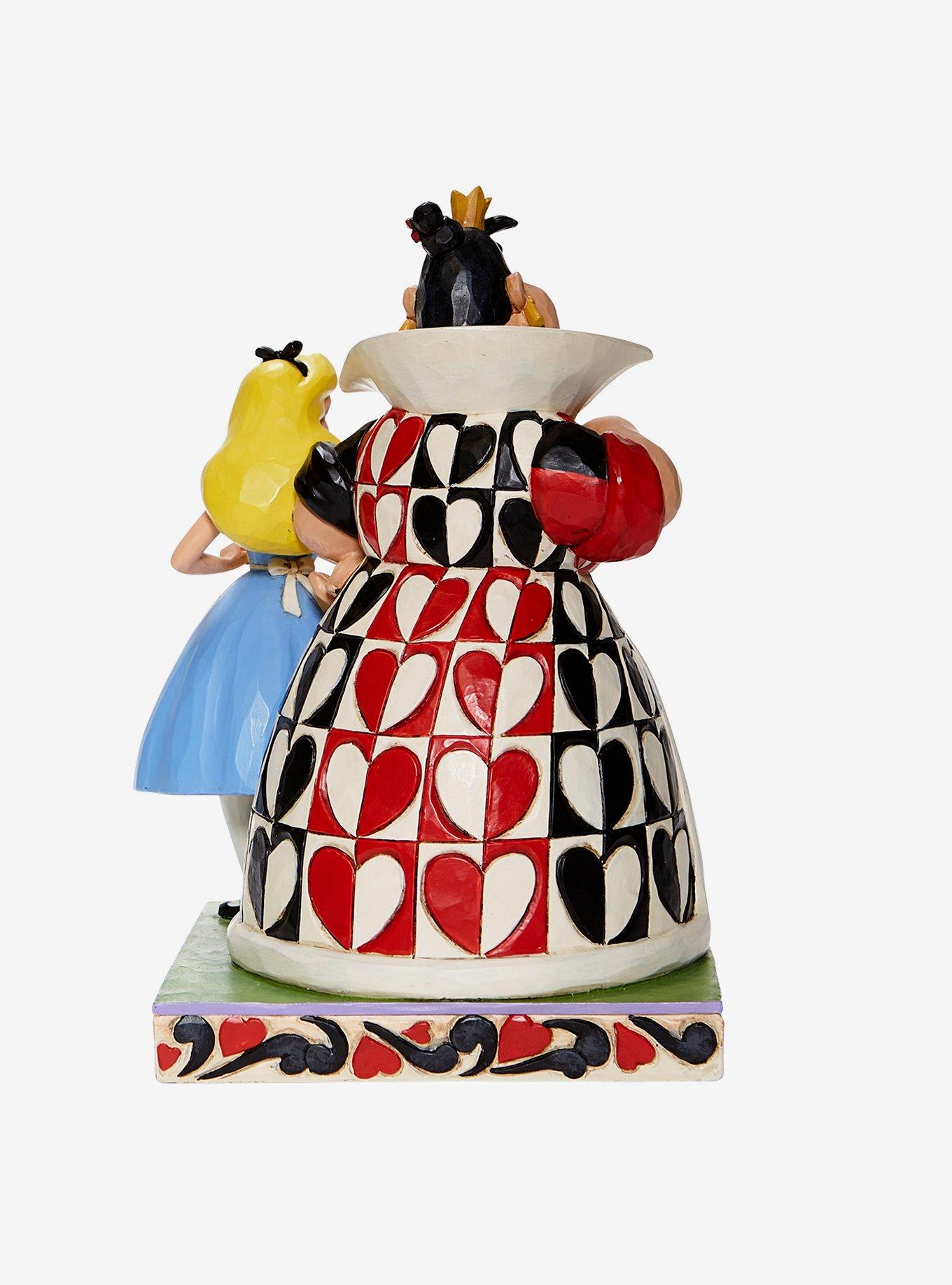 Disney Alice In Wonderland Alice & Queen Of Hearts Figure, , alternate