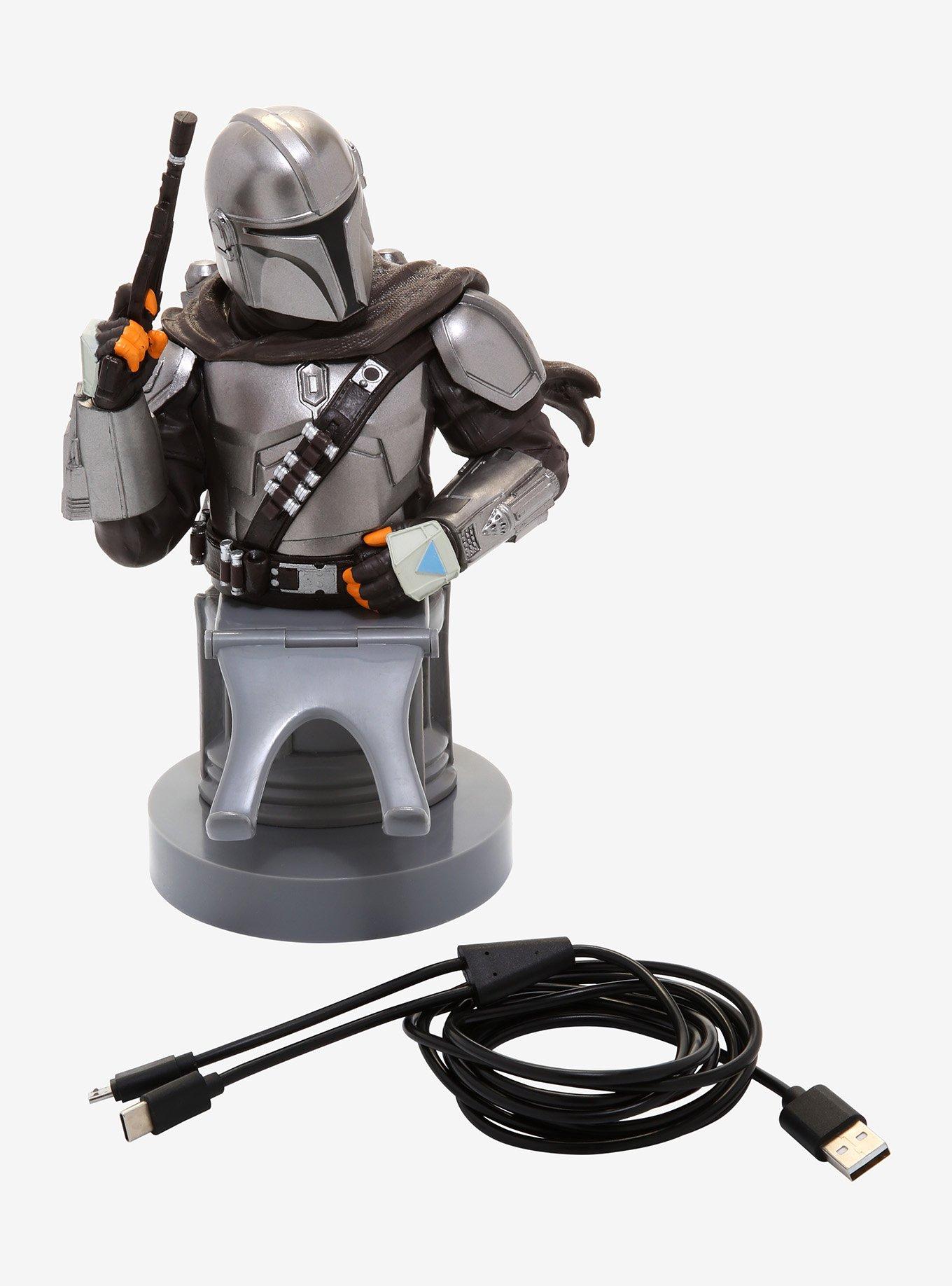 Exquisite Gaming Star Wars The Mandalorian Cable Guys The Mandalorian Phone & Controller Holder, , alternate