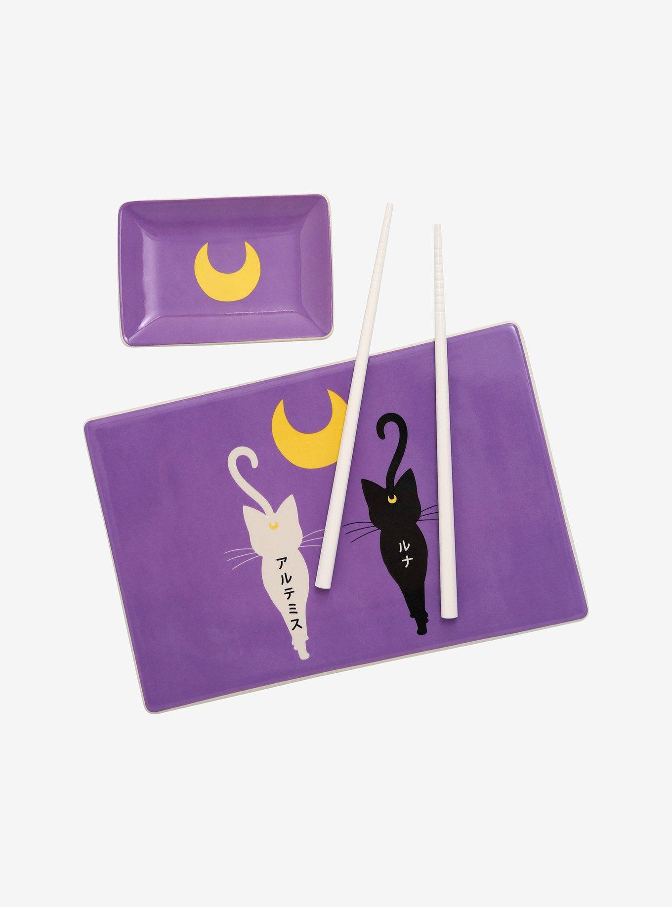 Sailor Moon Luna & Artemis Sushi Set, , alternate