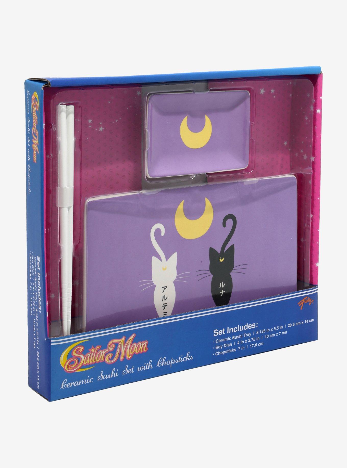 Sailor Moon Luna & Artemis Sushi Set, , alternate