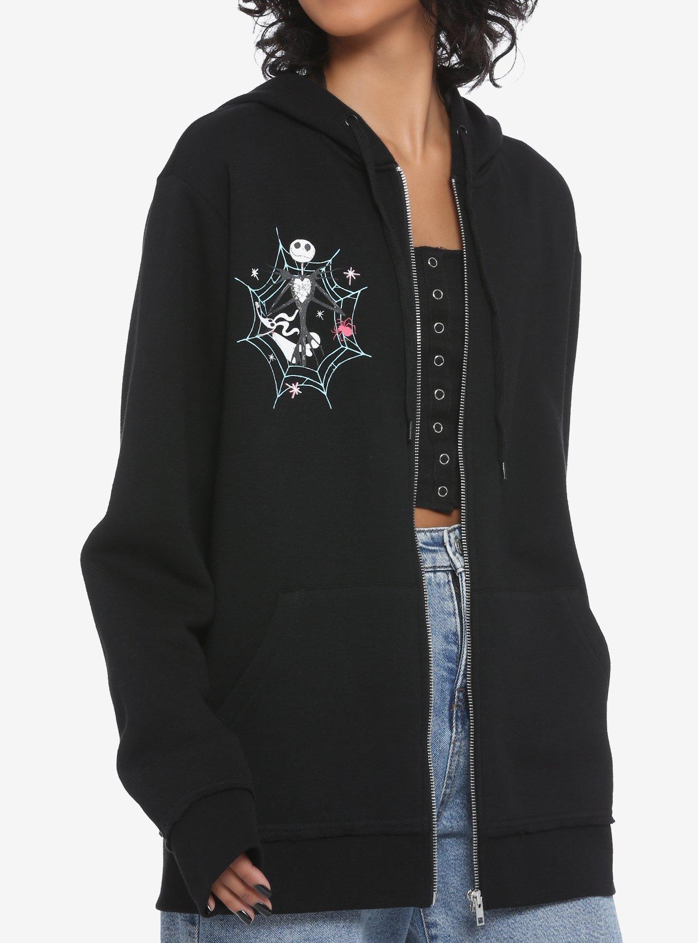 The Nightmare Before Christmas Zombie Band Girls Zip-Up Hoodie, MULTI, alternate