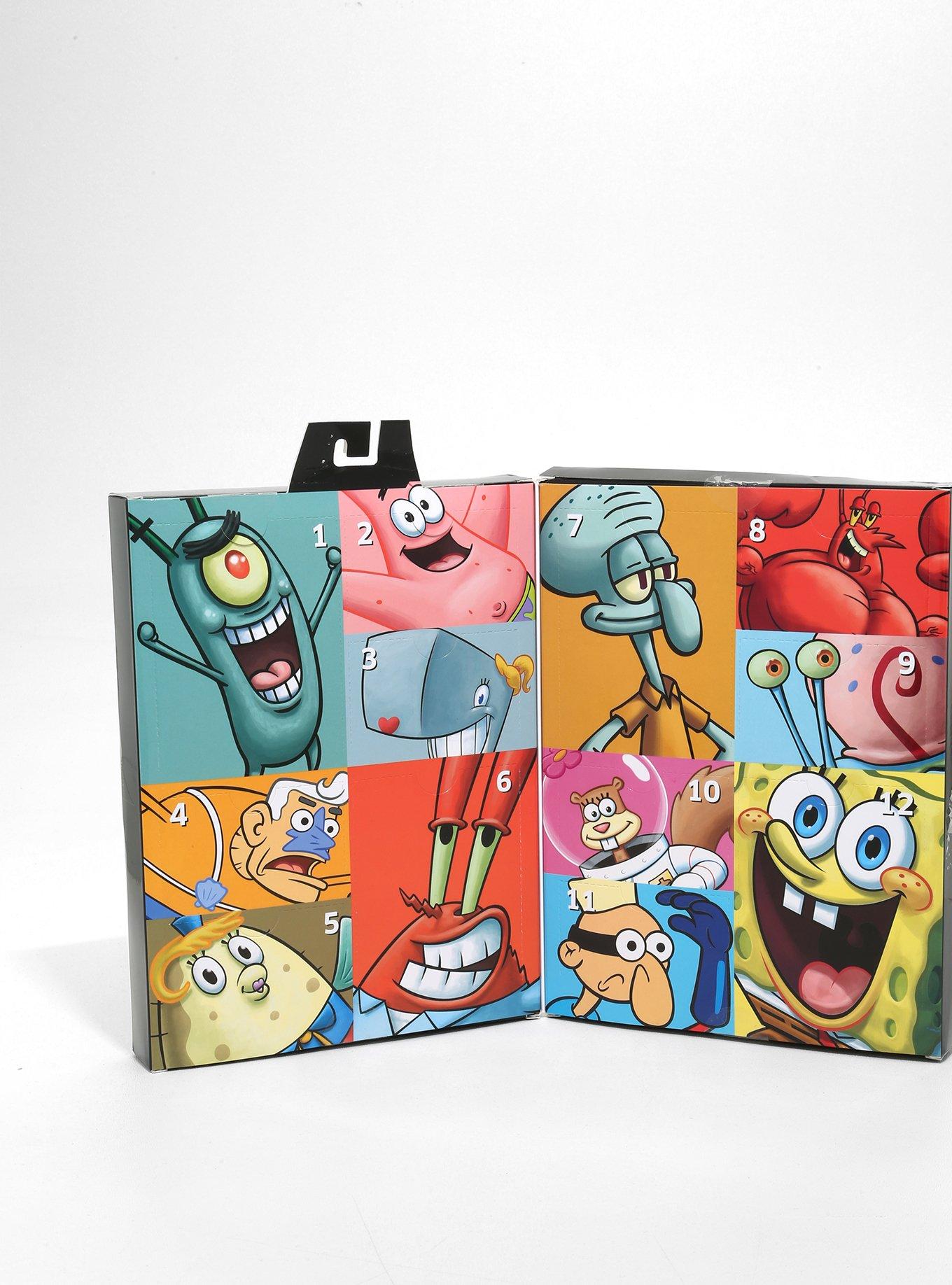 SpongeBob SquarePants 12 Days Of Socks Gift Set, , alternate
