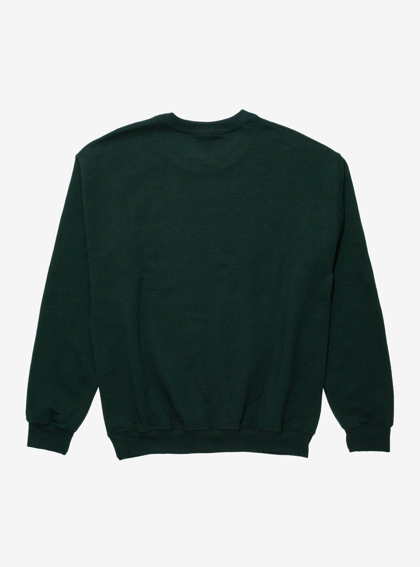 Avatar: The Last Airbender Earth Kingdom Badgermoles Crewneck - BoxLunch Exclusive, DARK GREEN, alternate