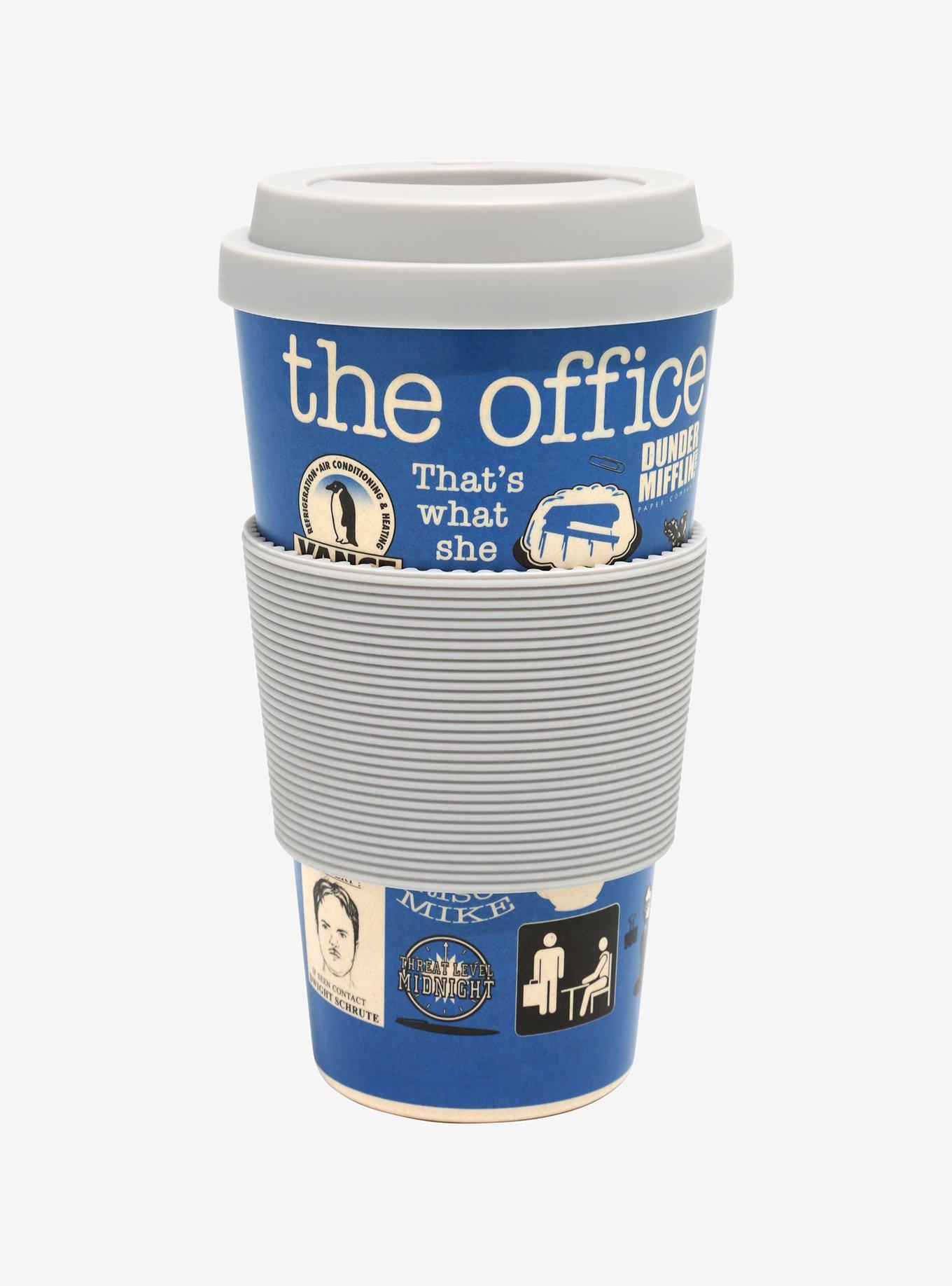 The Office Icon Bamboo Travel Mug, , alternate