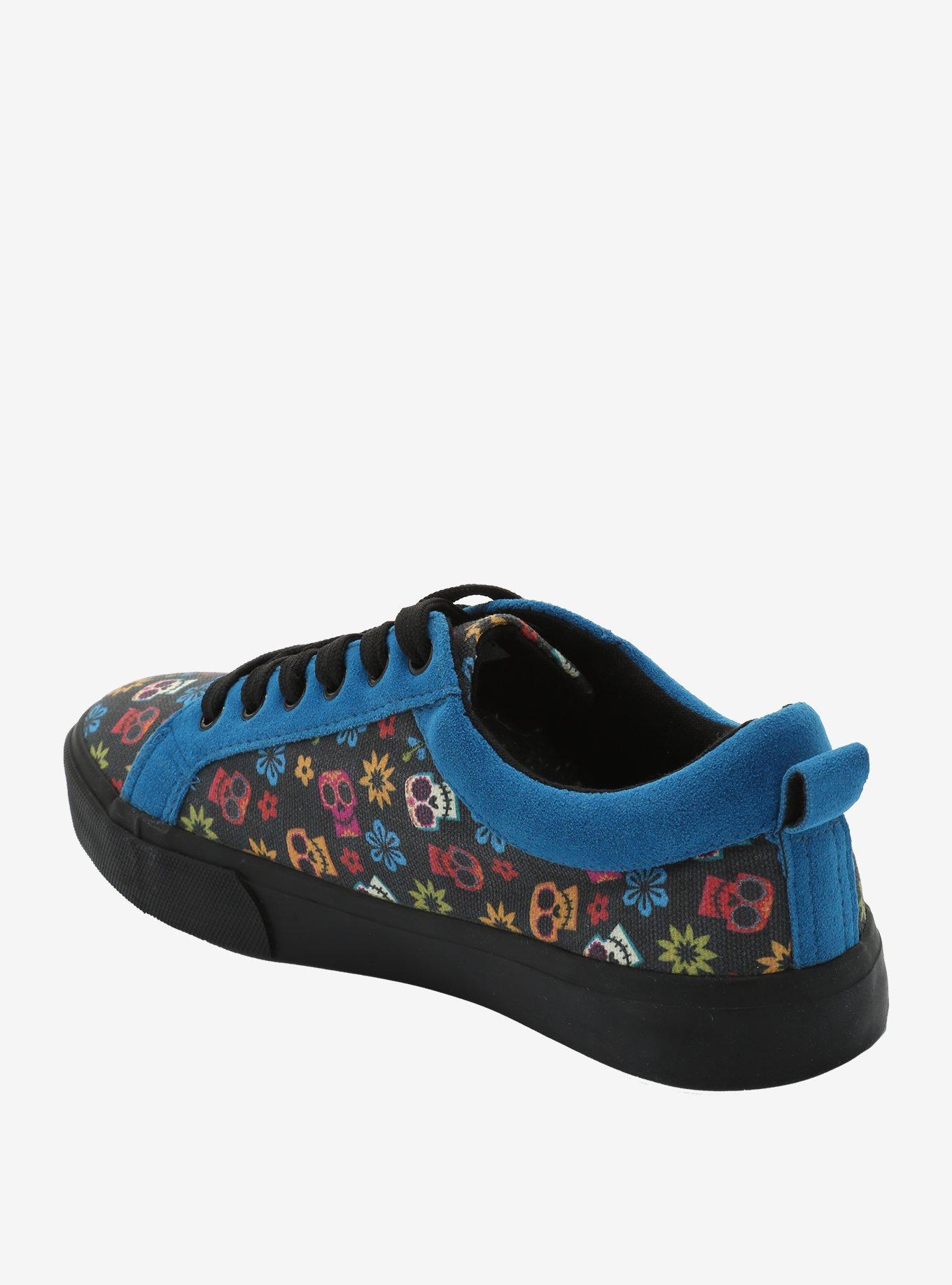 Disney Pixar Coco Skulls & Flowers Sneakers, MULTI, alternate