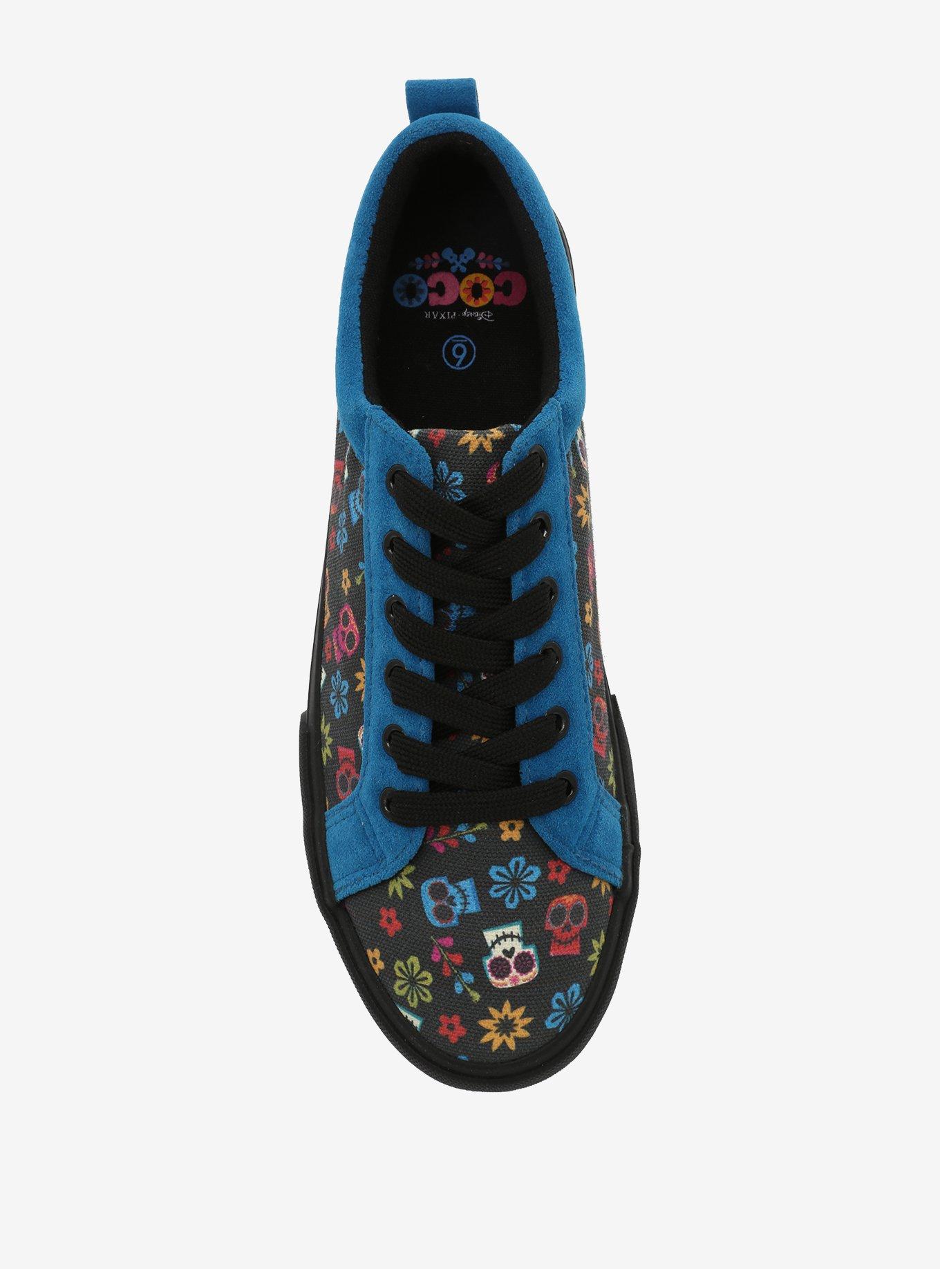 Disney Pixar Coco Skulls & Flowers Sneakers, MULTI, alternate