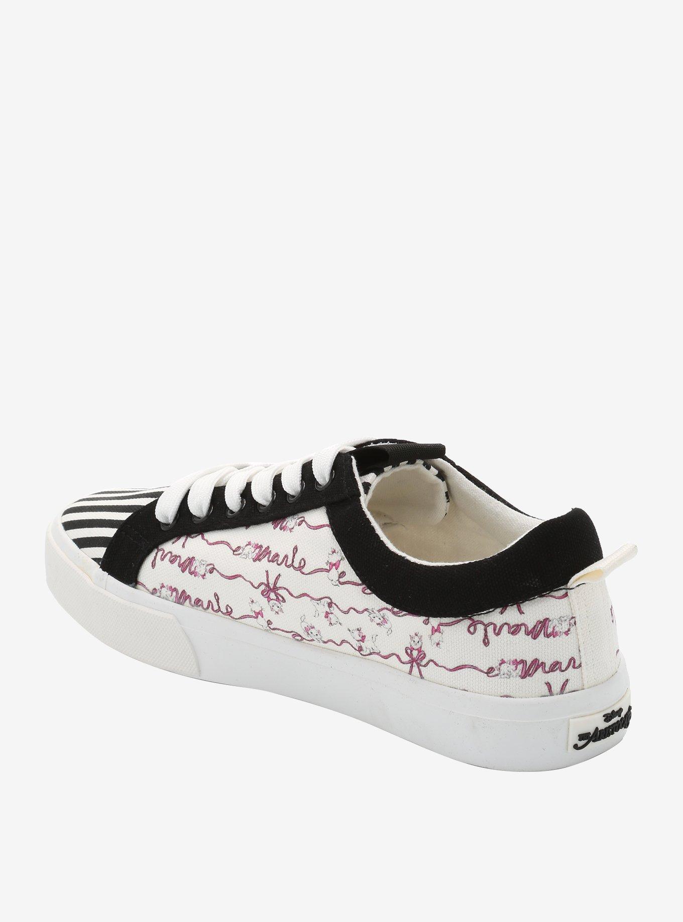 Disney The Aristocats Marie Stripe Lace-Up Sneakers, MULTI, alternate