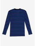 Blue & Black Stripe Long-Sleeve T-Shirt, STRIPE - BLUE, alternate