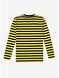 Yellow & Black Stripe Long-Sleeve T-Shirt, STRIPE - YELLOW, alternate