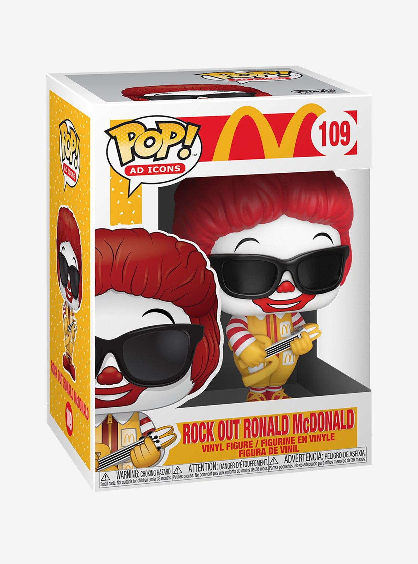 Funko Pop! Ad Icons McDonald's Rock Out Ronald Vinyl Figure, , alternate