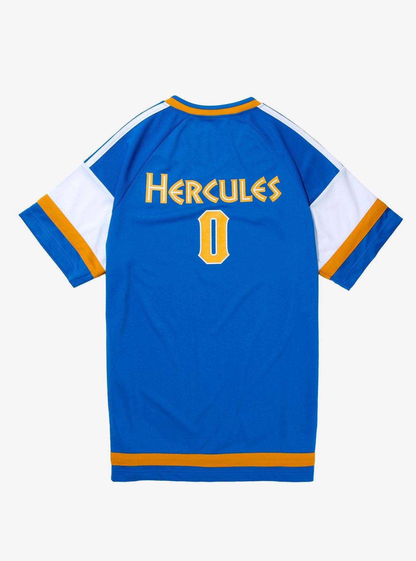 Disney Hercules Fly Pegasus Soccer Jersey - BoxLunch Exclusive, ROYAL, alternate