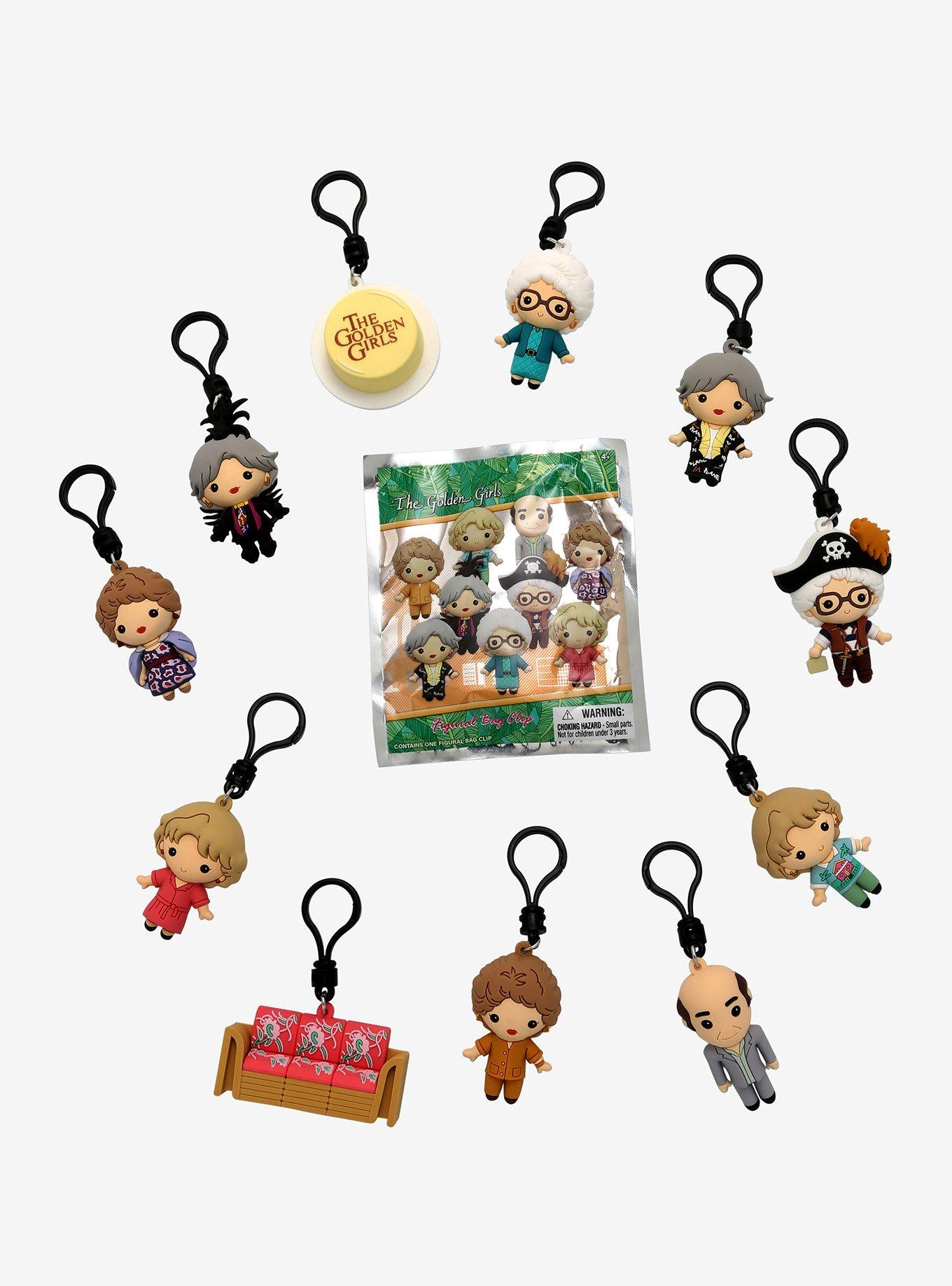 The Golden Girls Blind Bag Figural Key Chain, , alternate