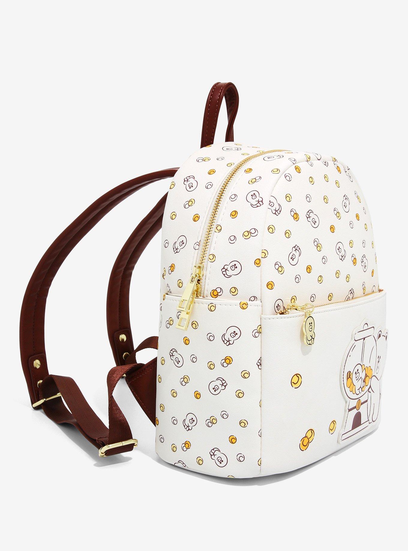 LINE FRIENDS BROWN & FRIENDS Gumball Mini Backpack - BoxLunch Exclusive, , alternate