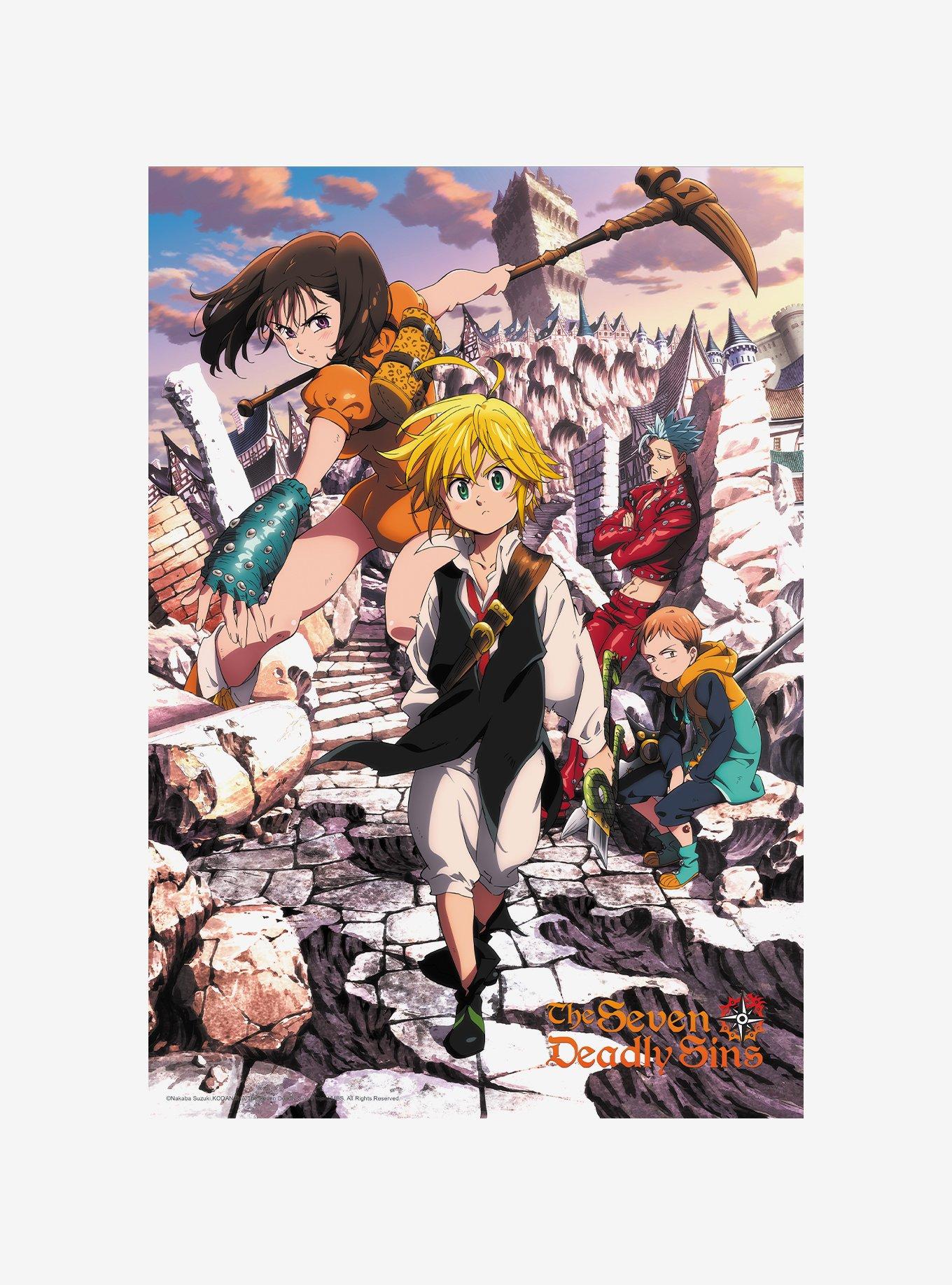 The Seven Deadly Sins Sins Mini Poster Pack, , alternate