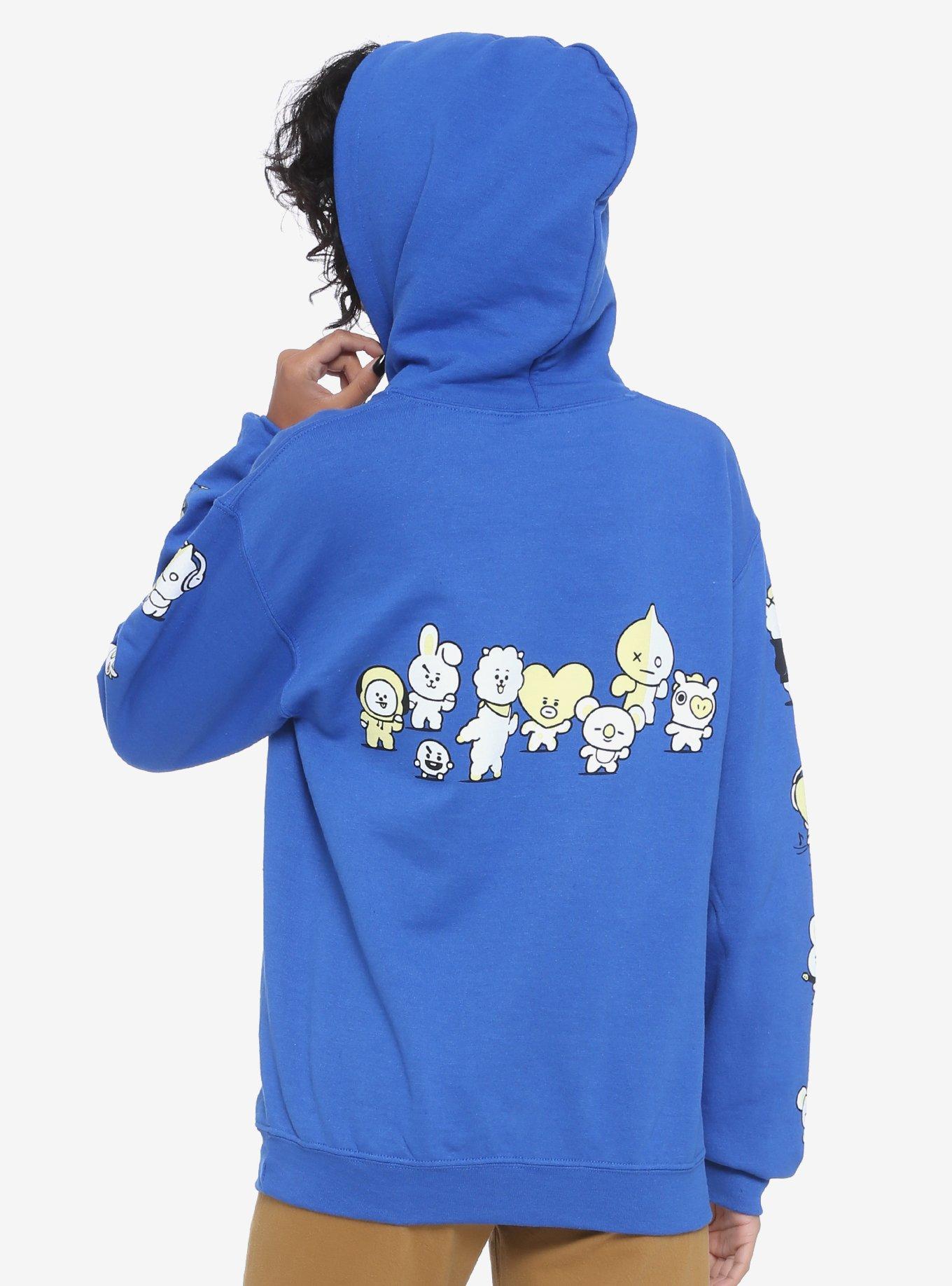 BT21 Music Fun Girls Hoodie, MULTI, alternate