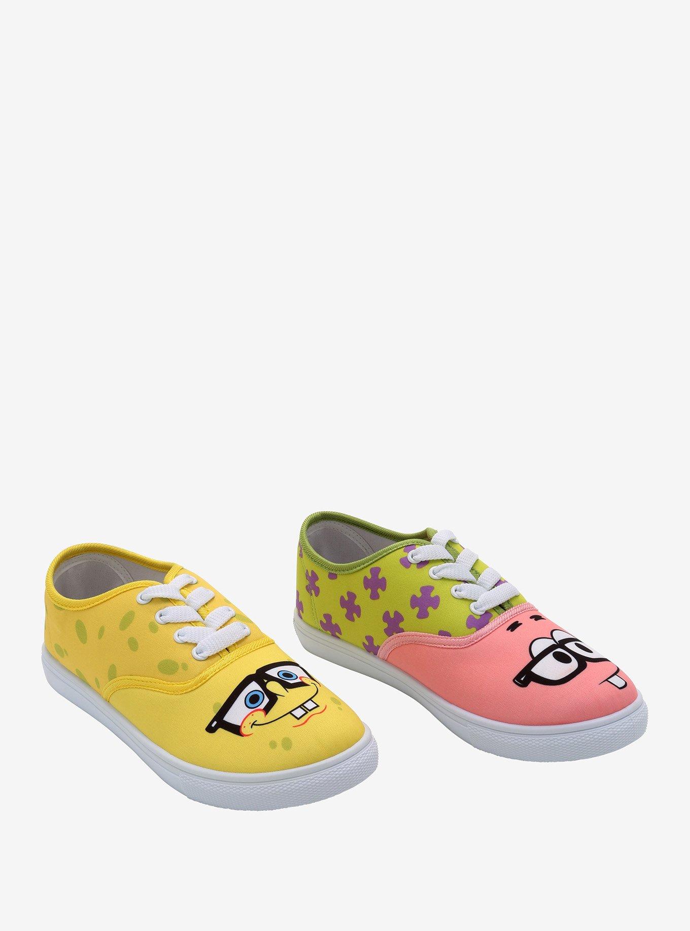 SpongeBob SquarePants Patrick & SpongeBob Lace-Up Sneakers, MULTI, alternate