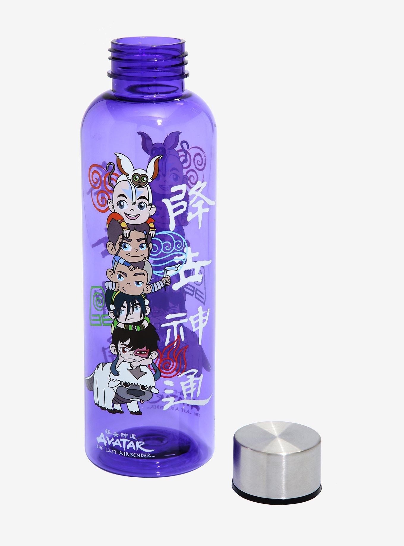 Avatar: The Last Airbender Chibi Stack Water Bottle, , alternate