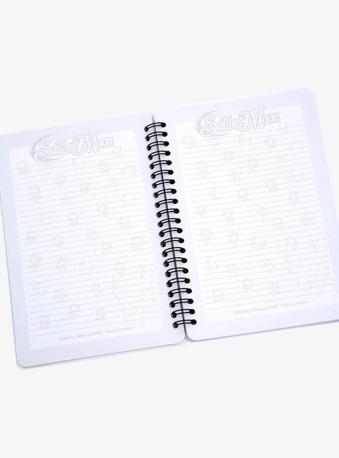 Sailor Moon Spiral Notebook - BoxLunch Exclusive, , alternate