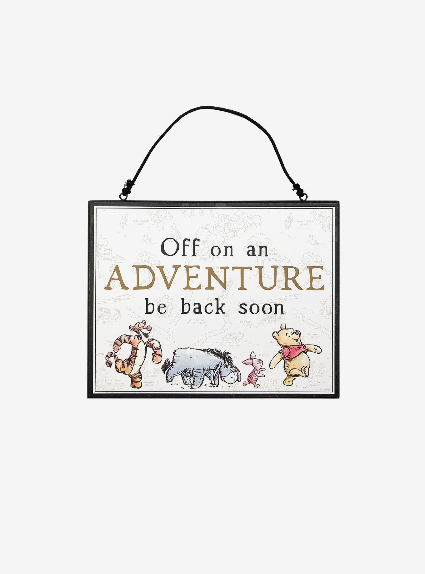 Disney Winnie the Pooh Reversible Welcome Sign, , alternate