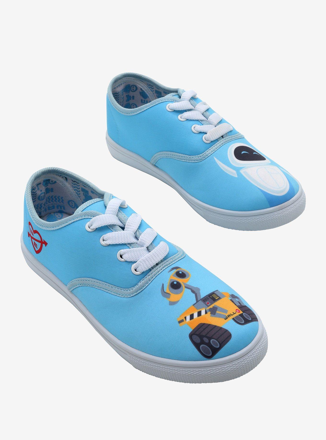 Disney Pixar WALL-E EVE Lace-Up Sneakers, MULTI, alternate