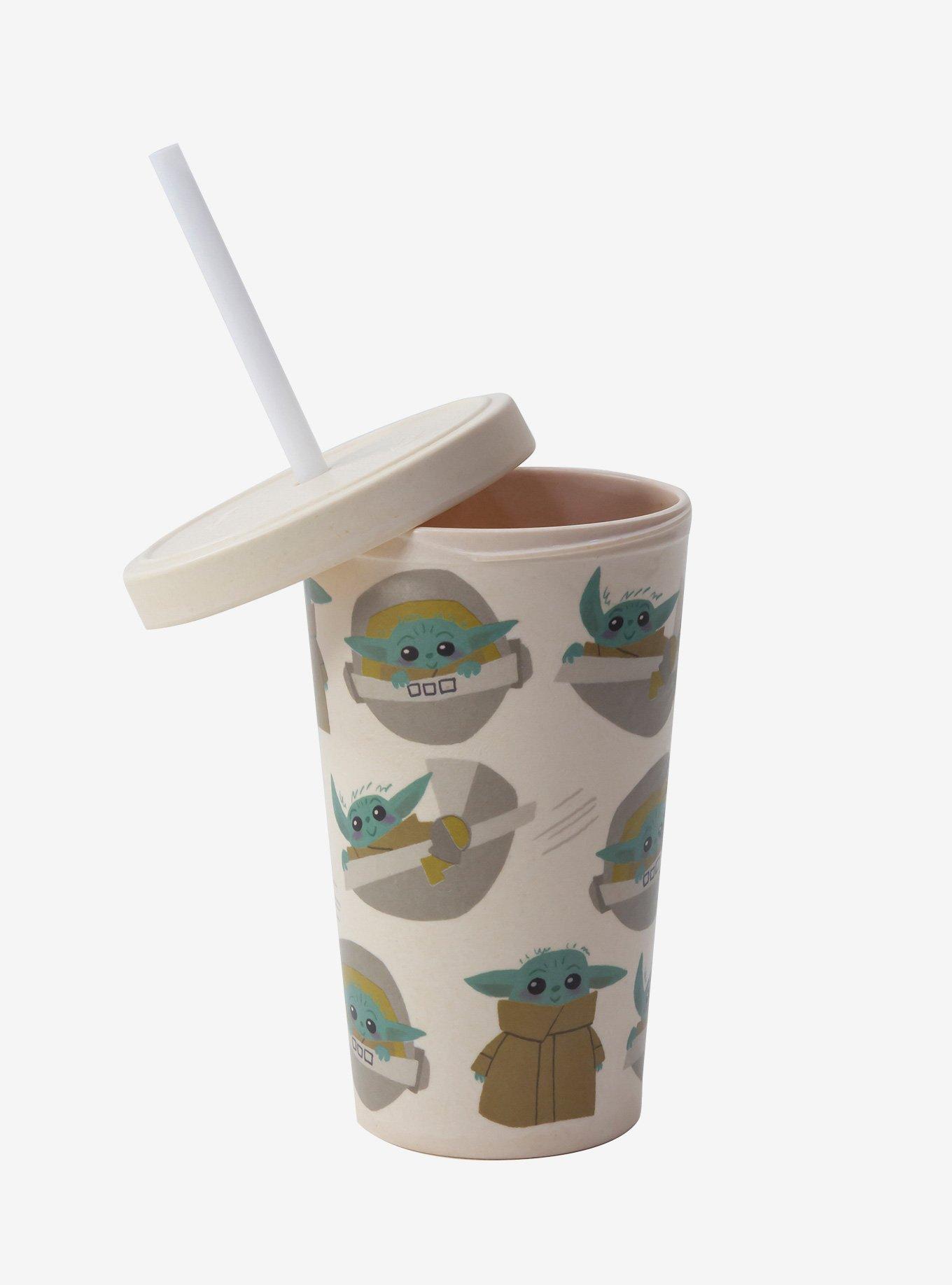 Star Wars The Mandalorian The Child Chibi Bamboo Tumbler - BoxLunch Exclusive, , alternate