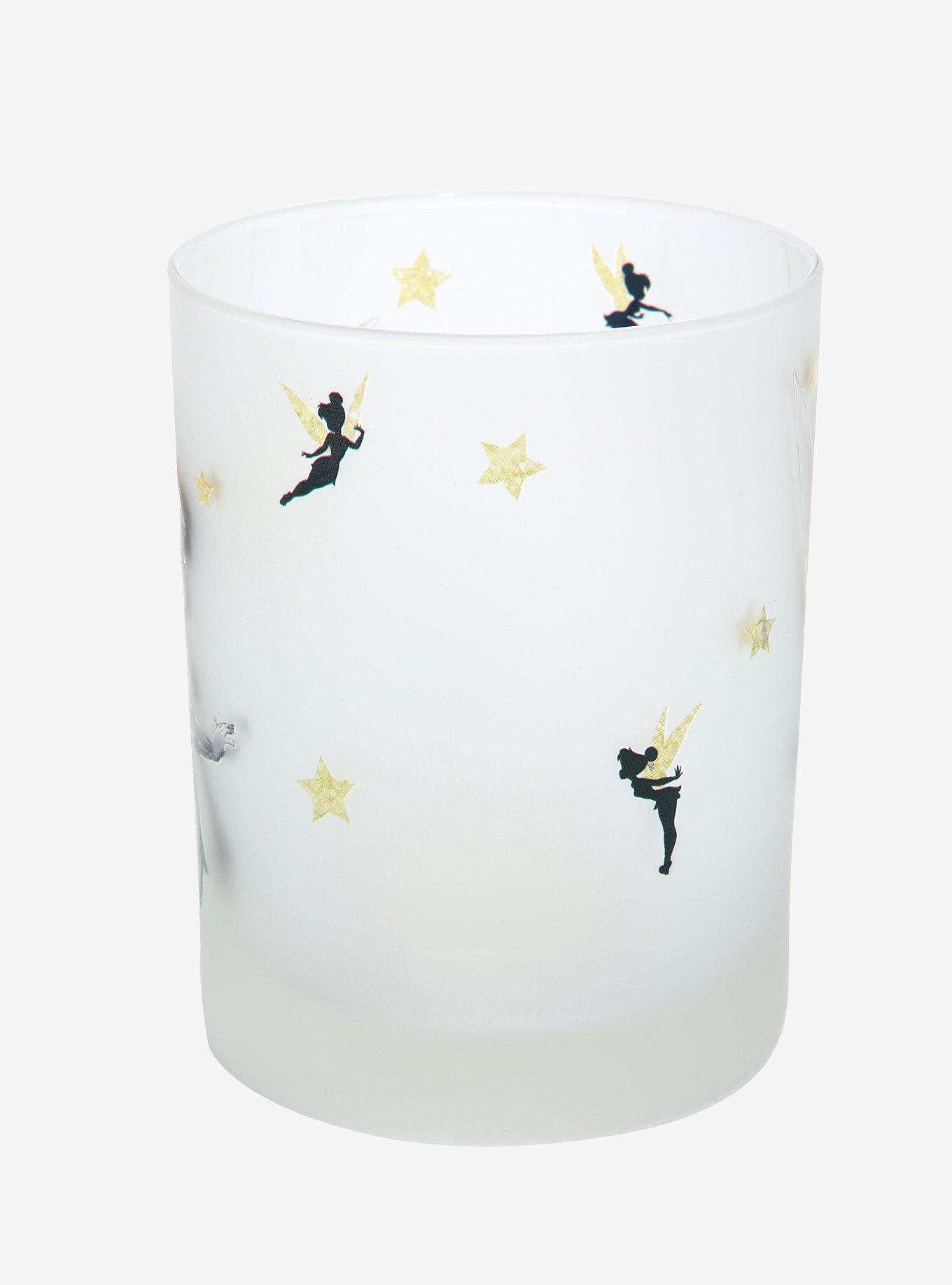 Disney Peter Pan Tinker Bell Sketch Glass - BoxLunch Exclusive, , alternate