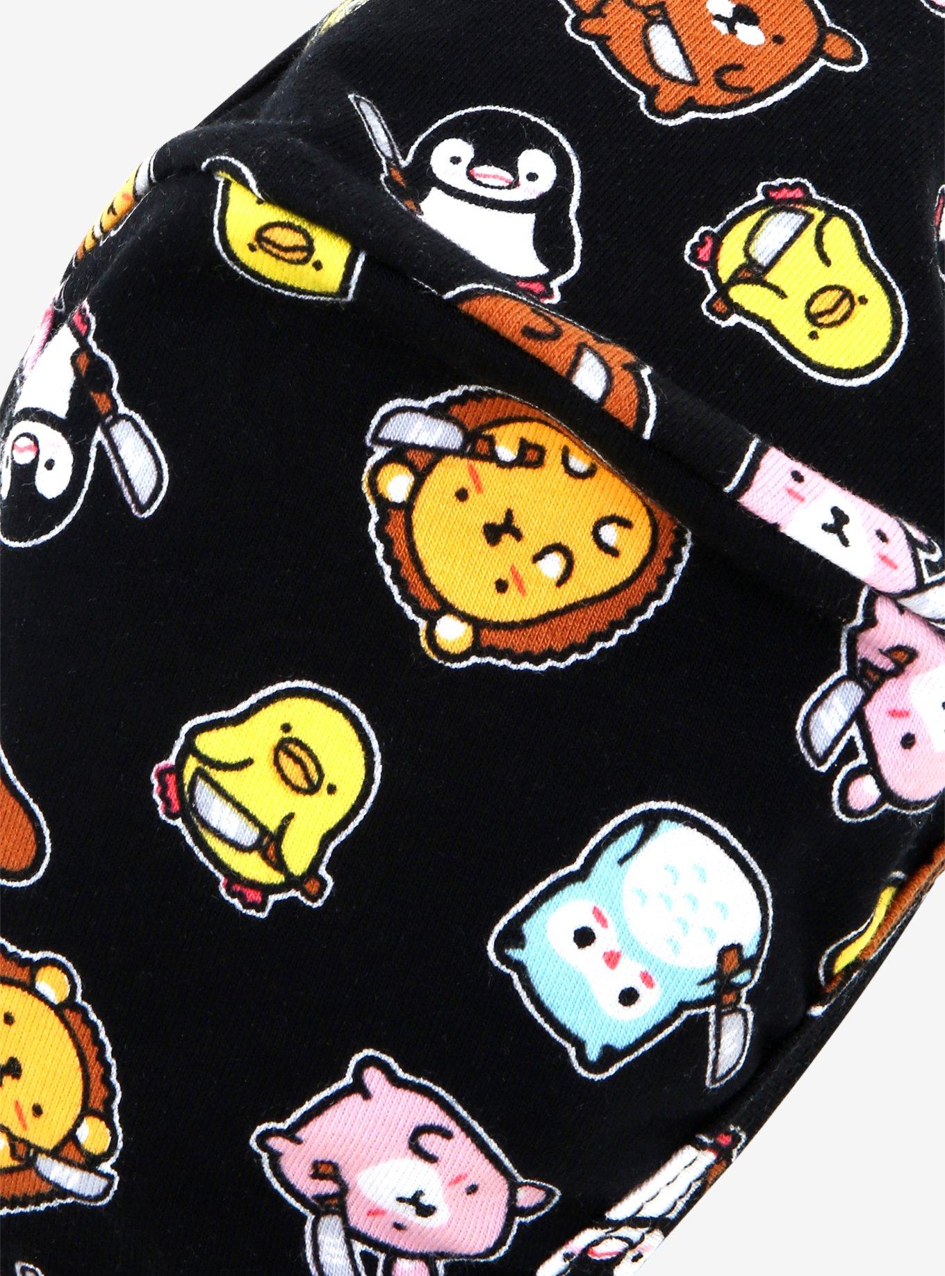 Cute Armed Animals Fashion Face Mask, , alternate