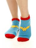 DC Comics Superhero No-Show Socks 5 Pair, , alternate