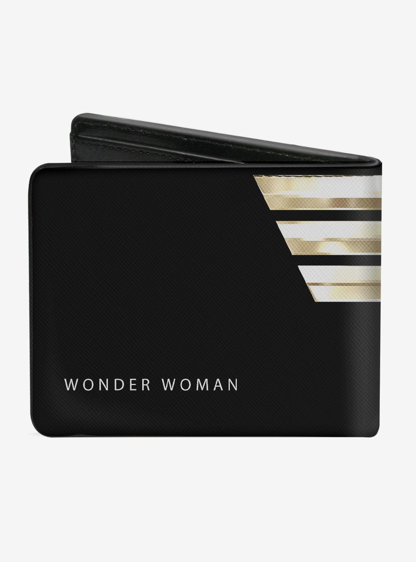 DC Comics Wonder Woman 1984 WW Logo Close Up Bifold Wallet, , alternate