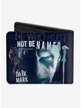 Harry Potter Lord Voldemort Face He Who Must Not Be Named Bifold Wallet, , alternate