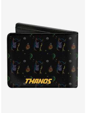 Marvel Thanos Holding Cosmic Cube Pose Bifold Wallet, , hi-res