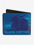 Star Wars The Clone Wars Rex Clone Captain Pose Bifold Wallet, , alternate
