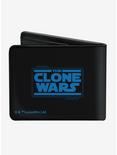 Star Wars The Clone Wars Rex Pose Logo Bifold Wallet, , alternate