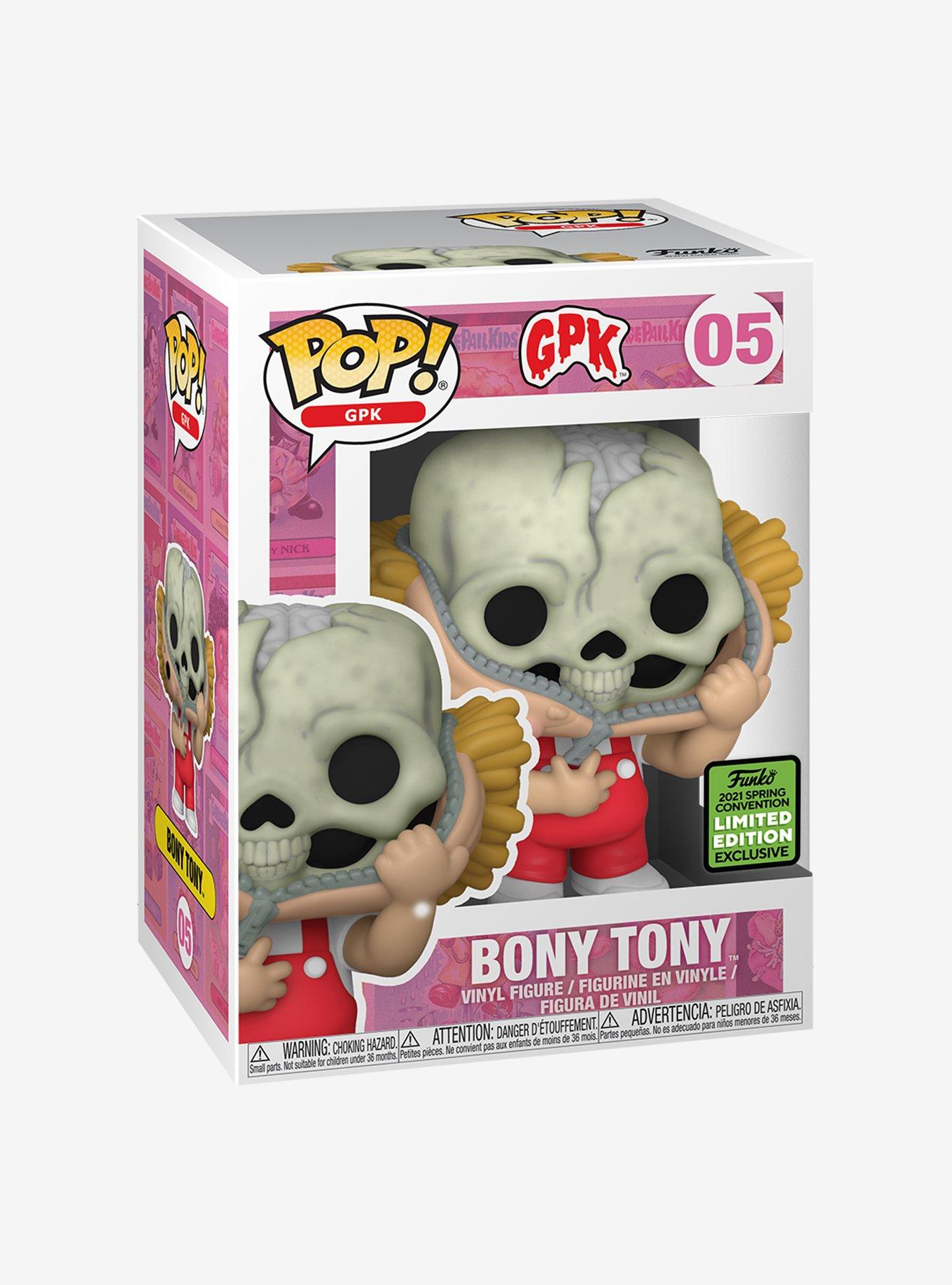 Funko Garbage Pail Kids Pop! GPK Bony Tony Vinyl Figure 2021 Spring Convention Exclusive, , alternate