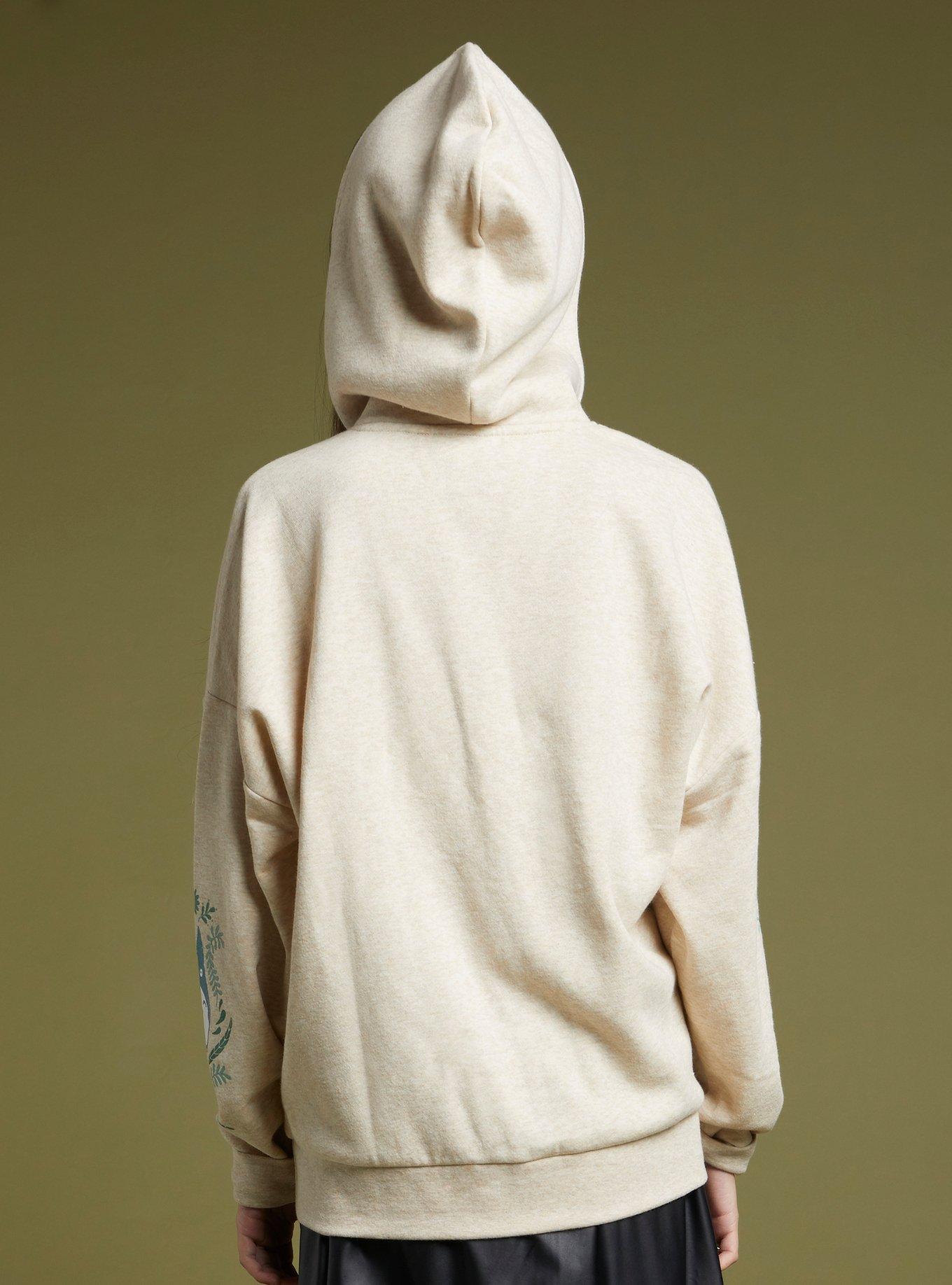 Her Universe Studio Ghibli My Neighbor Totoro Sherpa Lace-Up Hoodie, MULTI, alternate