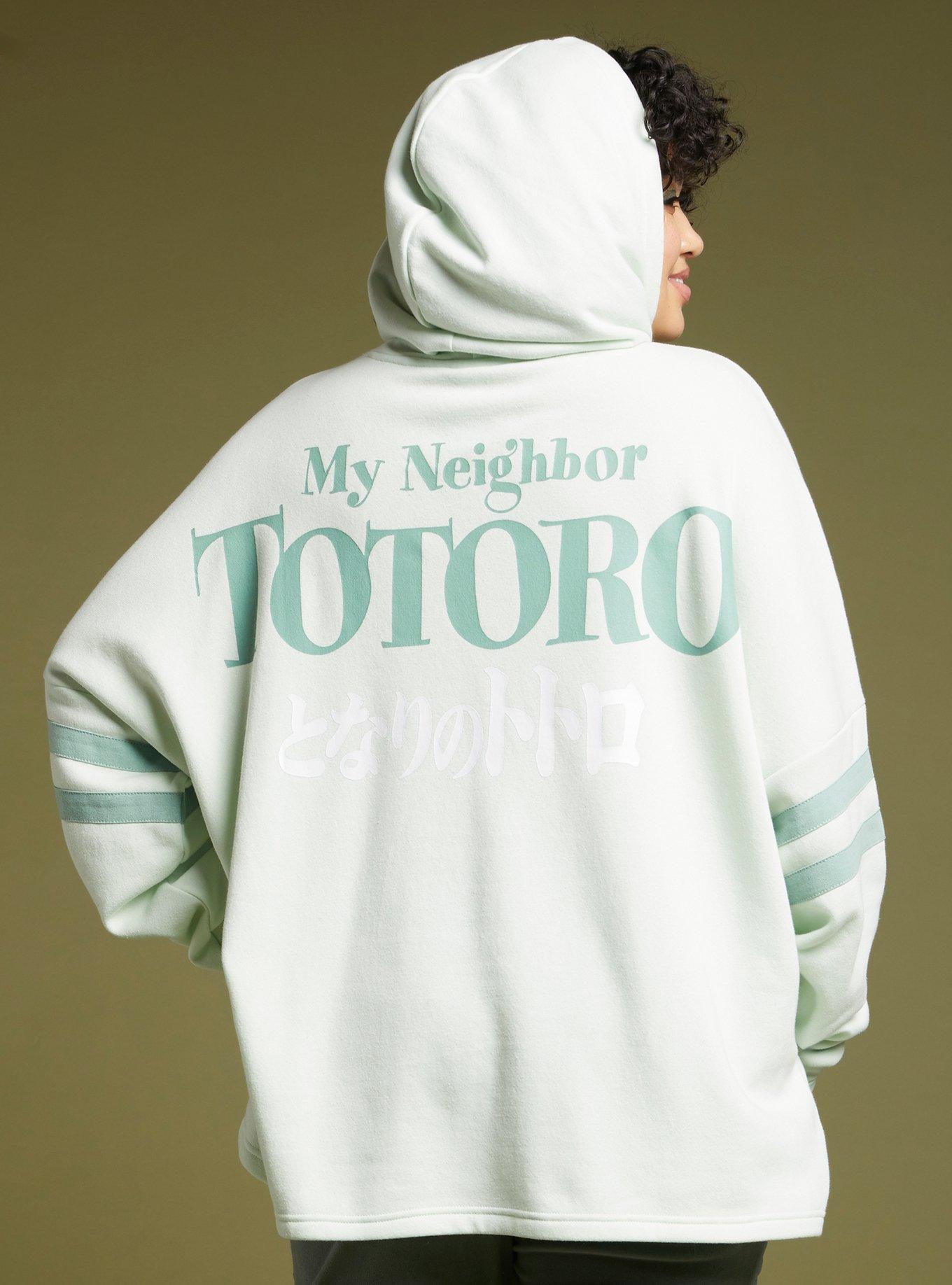 Her Universe Studio Ghibli My Neighbor Totoro Athletic Hoodie Plus Size, MULTI, alternate