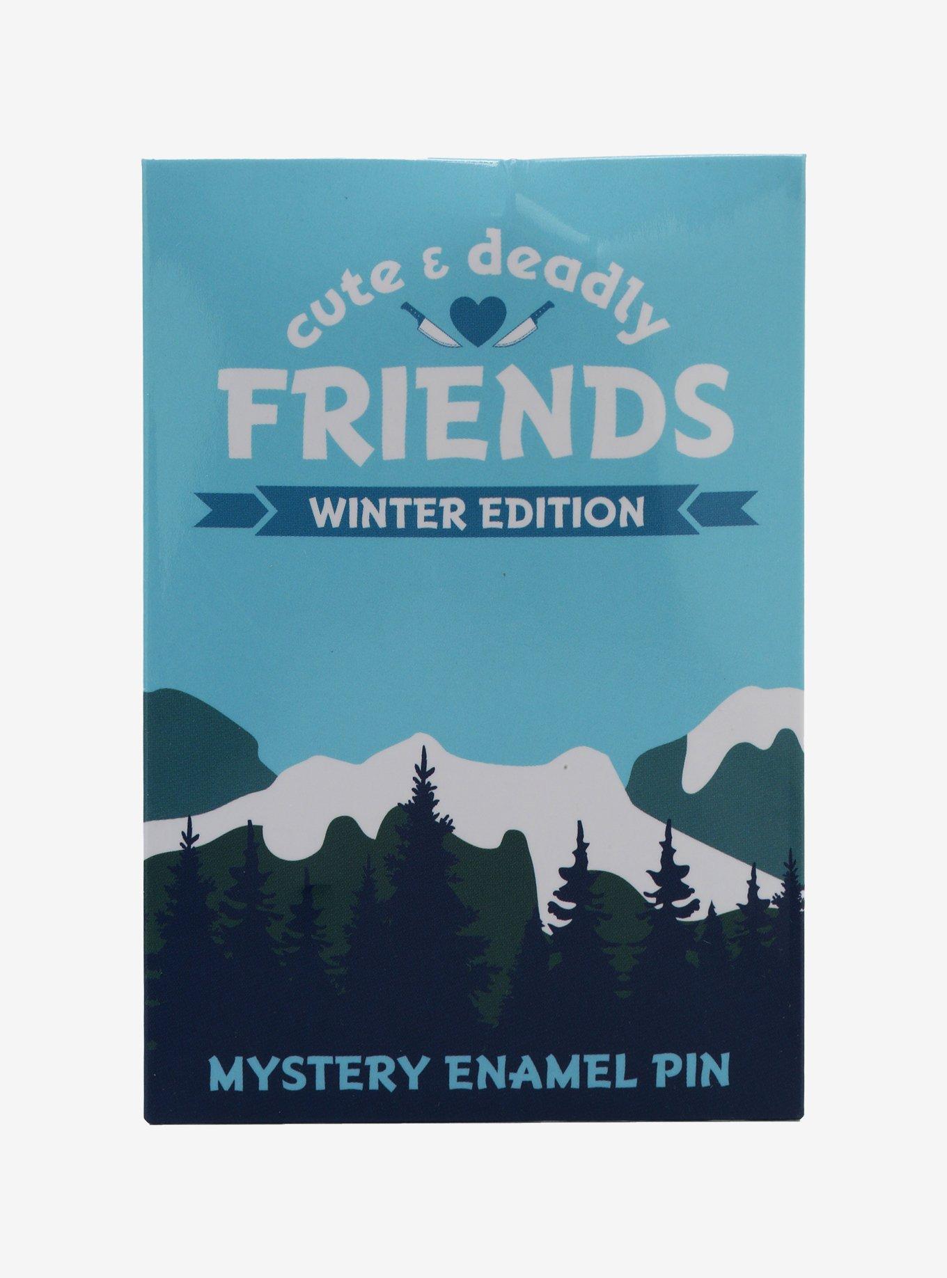 Cute & Deadly Friends Winter Edition Blind Bag Enamel Pin, , alternate