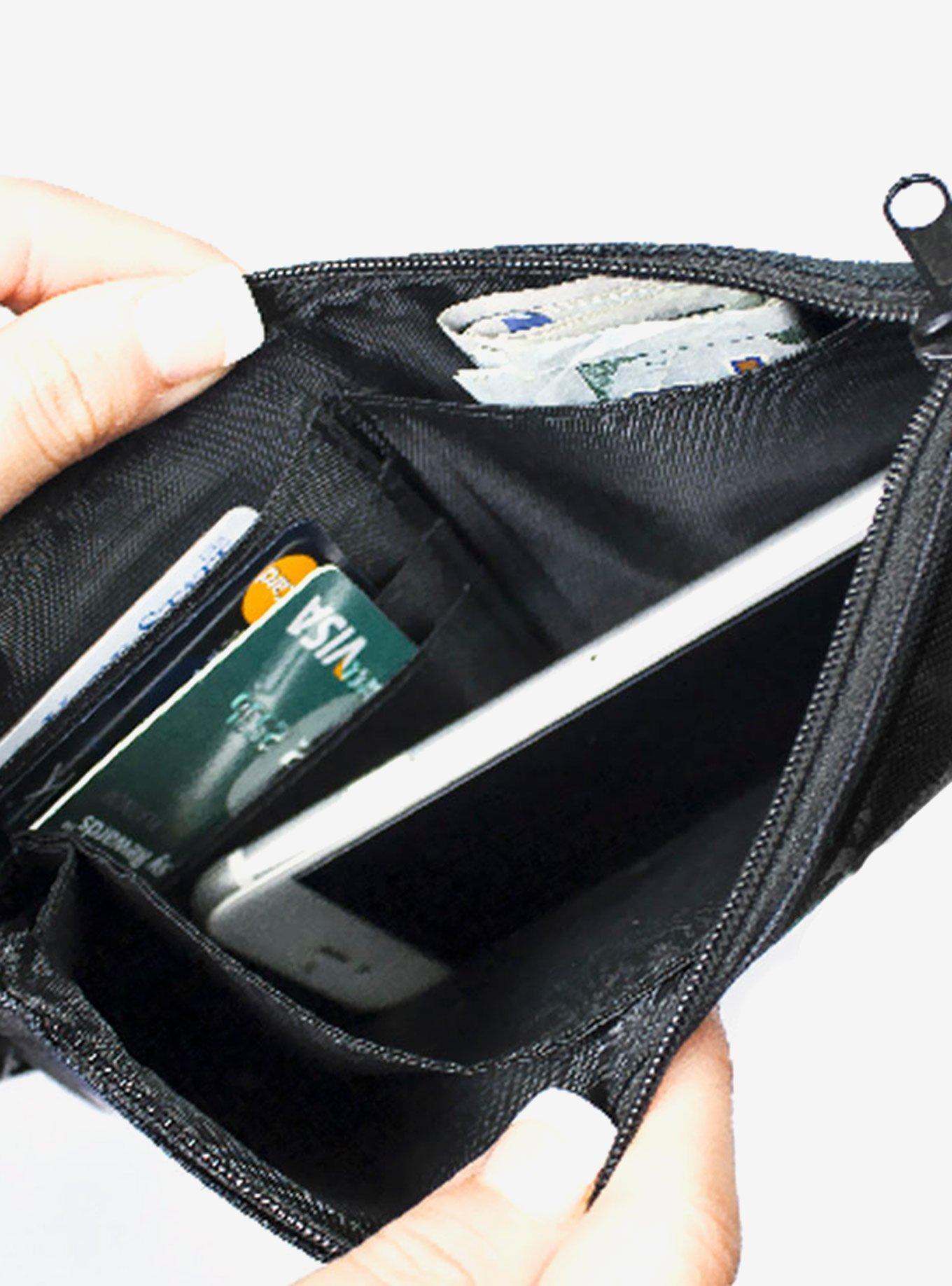 Supernatural Sam and Dean Winchester Saints and Sinners Pose Zip Clutch Canvas Wallet, , hi-res