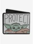 Star Wars The Child Attack Protect Blocks Bifold Wallet, , alternate