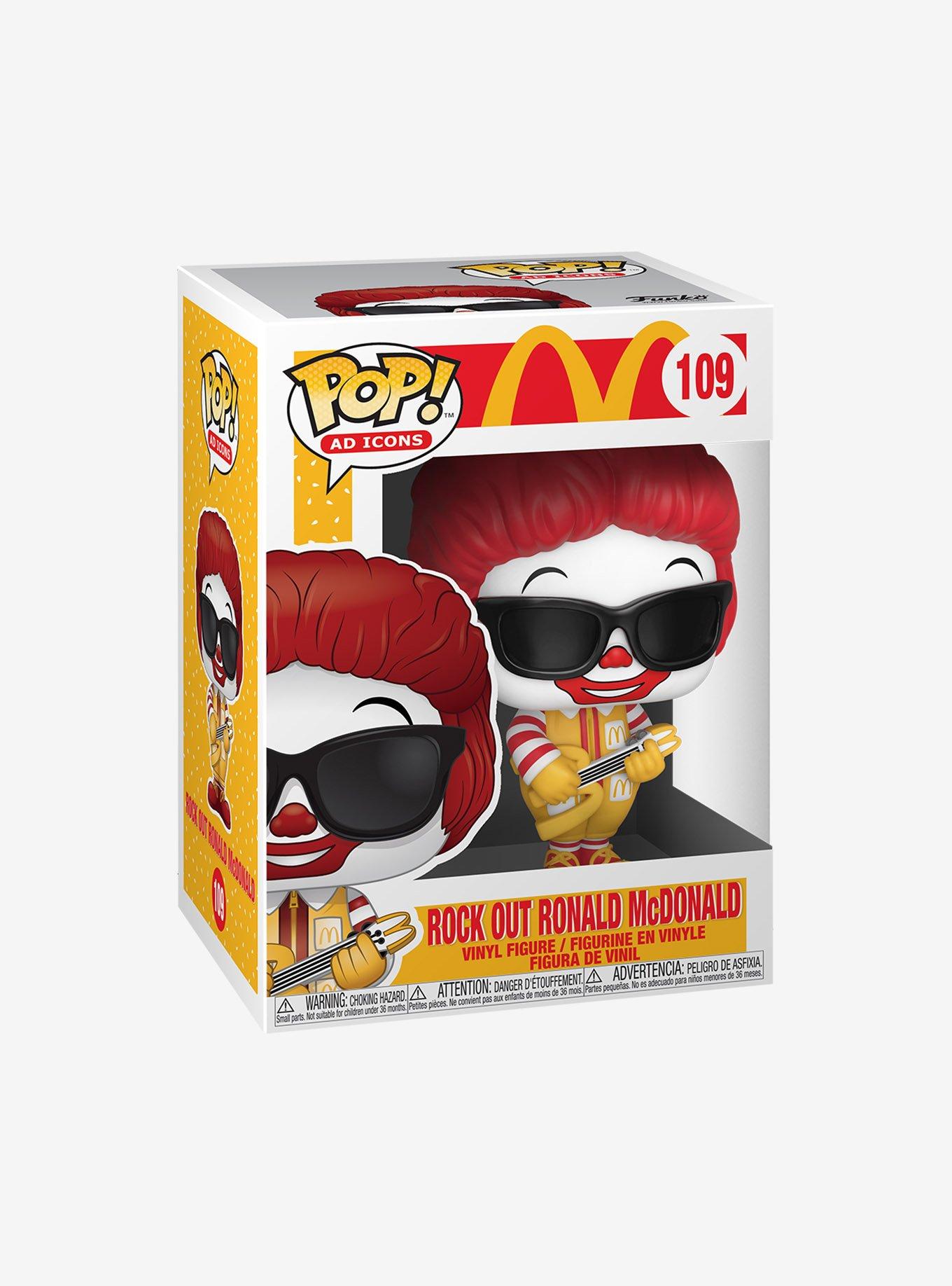 Funko McDonald's Pop! Ad Icons Rock Out Ronald McDonald Vinyl Figure, , alternate