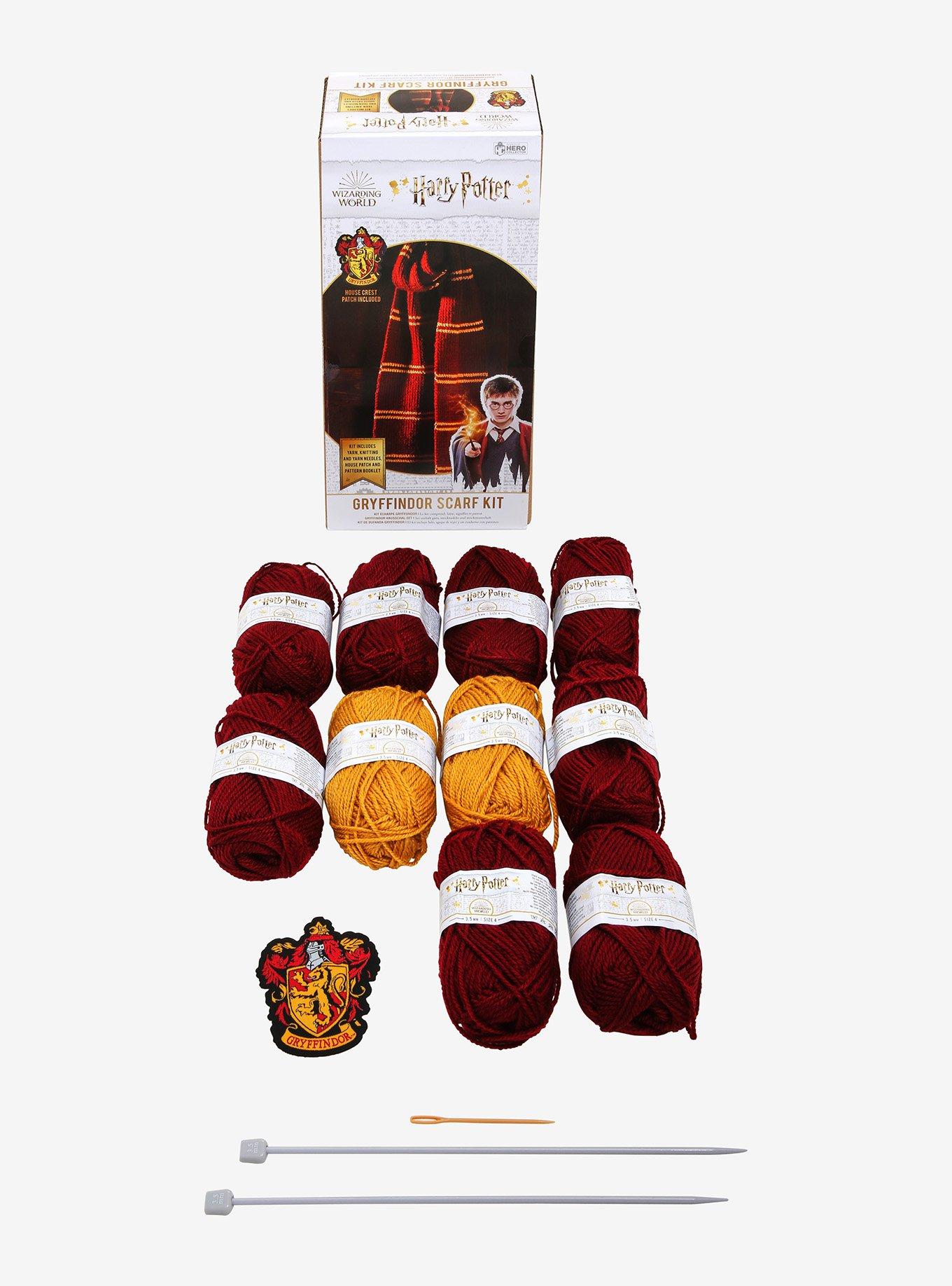 Harry Potter Griffindor Scarf Knitting Kit - BoxLunch Exclusive, , alternate