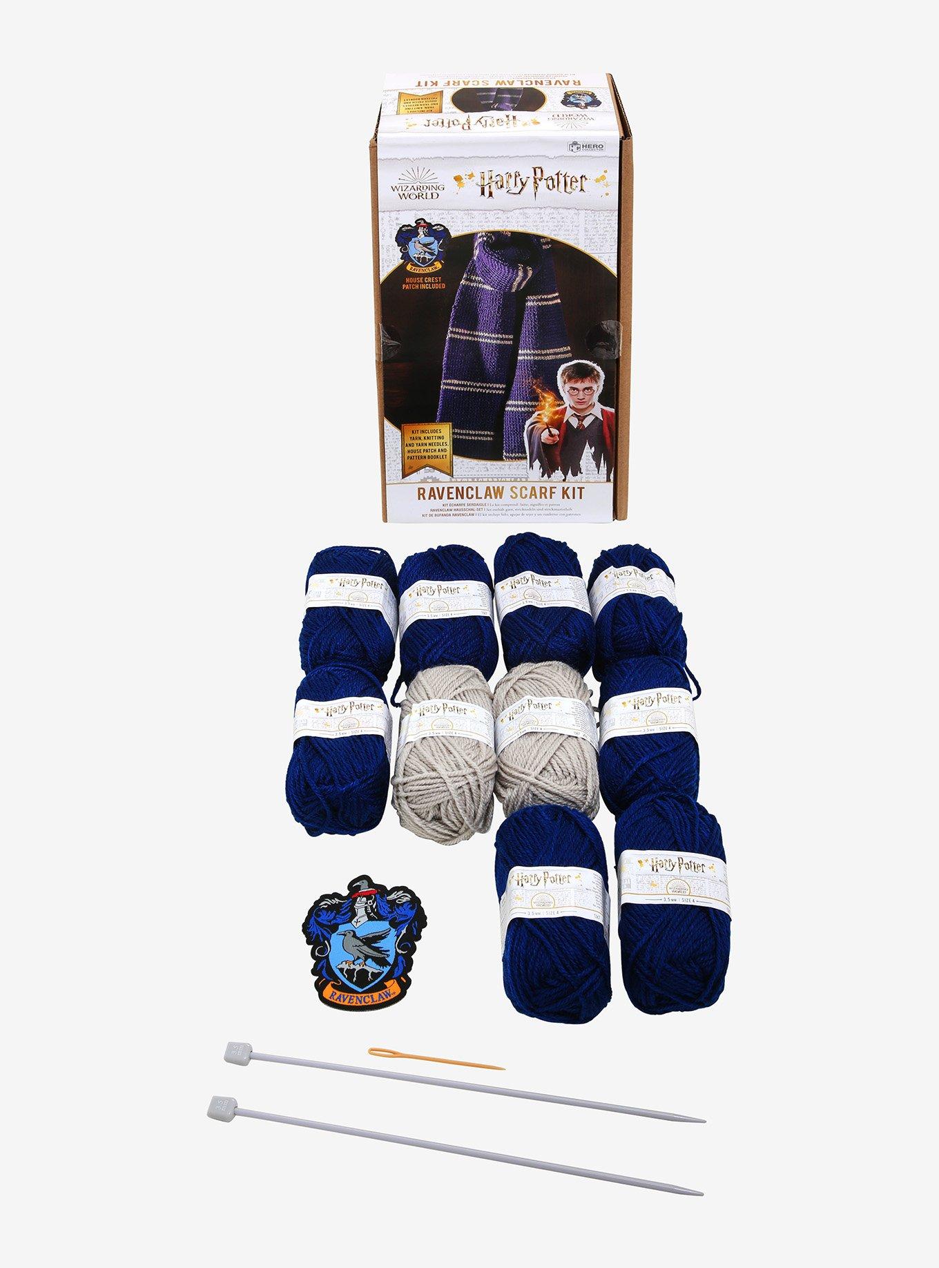 Harry Potter Ravenclaw Scarf Knitting Kit - BoxLunch Exclusive, , alternate