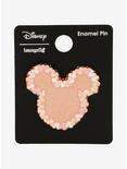 Loungefly Disney Mickey Mouse Head Pastel Glitter Enamel Pin, , alternate
