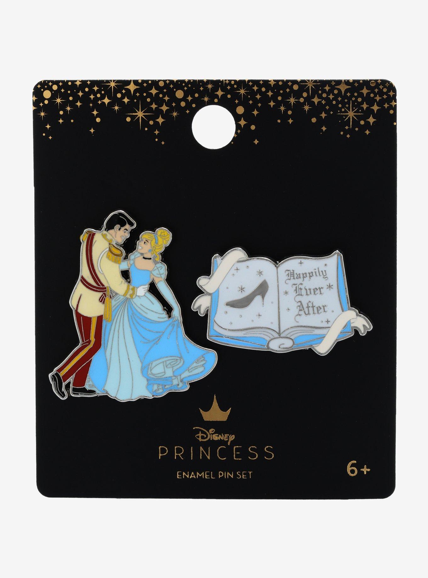 Loungefly Disney Cinderella Happily Ever After Enamel Pin Set - BoxLunch Exclusive, , alternate